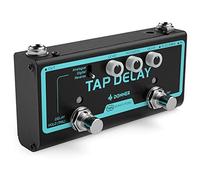 Donner Tap Delay Pedal - 3 in 1 Delay Effects for Electric Guitar, 3 Delay Modes Digital, Reverse, Analogue Delay with Tap Tempo Control