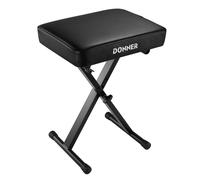 Donner Thicken Piano Stool Keyboard Bench Adjustable, High-density Spo