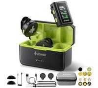 Donner Wireless Lavalier Microphone VPM-20 Camera Vesion, with Charging Box, Dual-Channels Mics, 3.5mm TRS Jack, Plug-Play, 1000ft Range, 48KHz 24Bit, Noise Cancellation, 40h Use Max