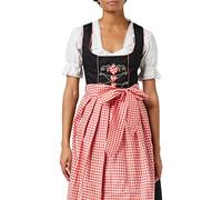 Donnerlittchen! - Dirndl Dress - For Women 34 Schwarz/Rot/Weiss