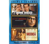 Donnie Brasco / Secret Window / Once Upon a Time In Mexico (Triple Feature)
