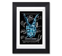 Donnie Darko Cast Signed A4 Poster Photo Print Framed Autograph Gift Movie Film (BLACK FRAMED & MOUNTED)