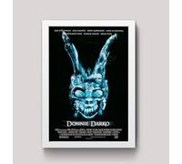 Donnie Darko Film Movie Poster Wall Art Print Framed or unframed. (A3 Framed - White Frame)