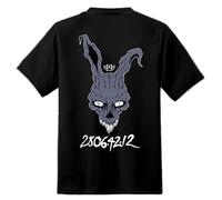Donnie Darko Movie Frank Rabbit Mens T Shirt Halloween Horror (UK, Alpha, S, M, Regular, Regular) Black