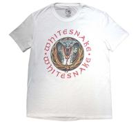Donnington Snake T-Shirt Whitesnake White XL