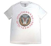 Donnington Snake T Shirt Whitesnake White XL