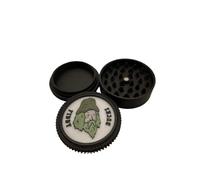 Donny Fiddy Bucks Herb Grinder - Big LEZ Show - Judge Grinda - 3D Printed (Black, Original)