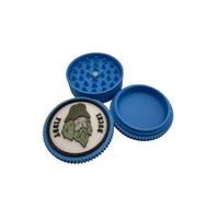 Donny Fiddy Bucks Herb Grinder - Big LEZ Show - Judge Grinda - 3D Printed (Blue, Original)