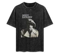 Donny Hathaway Men's T-Shirt Graphic Shirts Unisex Black Tee L