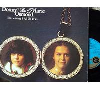 DONNY & MARIE OSMOND I'm Leaving It All Up To You 12" Vinyl LP