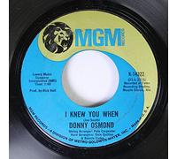 Donny Osmond 45 RPM Hey Girl / I Knew You When