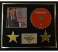 DONNY OSMOND/CD DISPLAY/LIMITED EDITION/COA/WHAT I MEANT TO SAY