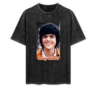 Donny Osmond Men's T-Shirt Graphic Shirts Unisex Black Tee XXL