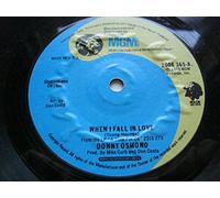 Donny Osmond - Osmond, Donny When I Fall In Love 7" MGM 2006365 EX 1973 US pressing