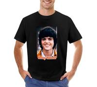 Donny Osmond T-Shirt Funny t Shirt Graphic t Shirt Anime Blouse t Shirts for Men Size M Black