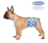Dono Disposable Dog Nappies Male, 60 Pcs, Wetness Indicator, Male Dog Wraps, Dog Belly Bands, Super Absorbent, Leak-Proof, Incontinence, Excitable Urination, Heat, Marking Issues, S