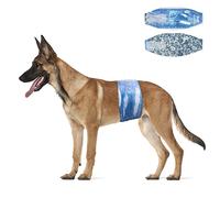 Dono Widened Dog Nappies Male,48 pcs,Dog Diapers,Super Absorbent Leak-proof Dog Belly Bands,Incontinence,Dog Training,Traveling,Excitable Urinary,XS,S,M,L