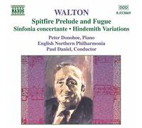Donohoe:Enp:Daniel - Walton: Spitfire Prelude & Fugue, Sinfonia Concertante, Hindemith Variations
