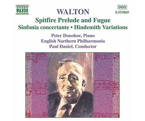 Donohoe:Enp:Daniel - Walton: Spitfire Prelude & Fugue, Sinfonia Concertante, Hindemith Variations