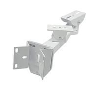 DONOLOMO Outdoor External Right Angle Wall Corner Mount Bracket 350mm/13.77inch Long Arm Bracket for Dual Two Cameras CCTV Video Surveillance System Installation