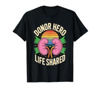 Donor Hero Life Shared Kidney Awareness Value Graphic T-Shirt