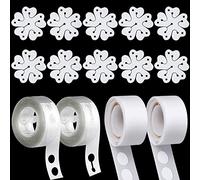 DONQL Balloon Arch Kit, 2Pcs Balloon Arch Tape, 10Pcs Balloon Flower Clips