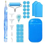 DONQL Diamond Art Accessories Pen with Replacement Heads, 5D Drill Pen Blue