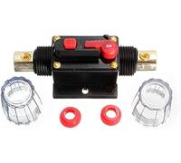 DONQOKLRP 12V- 60V 20A 30A 40A 50A 60A 80A 100A 125A 150A Auto Car Bike Stereo Audio Solar Energy Circuit Breaker Reset Fuse Inverter(40A)