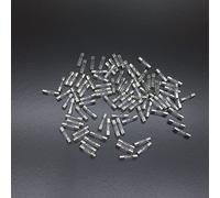 DONQOKLRP fuses 100 Piece 5x20mm Electrical Assorted Fuse Amp Fast-Blow Glass Fuse Mix Set with Box 0.2A 0.5A 1A 2A 3A 5A 6A 8A 10A 15A 1 fuses