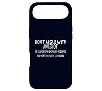 Don't Argue with an Idiot Funny Sarcastic Humor Costume Case for iPhone Air