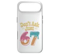 Don't Ask Just 67 Funny Six Seven Meme 6 7 Dripping Vintage Case for iPhone Air