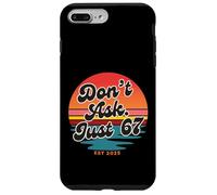 Don't Ask Just 67 Funny Six Seven Meme Retro Design Case for iPhone 7 Plus/8 Plus