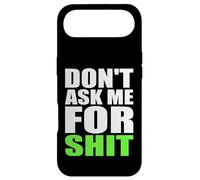 Don't Ask Me For Shit Bold Funny Attitude Quote Statement Case for iPhone Air