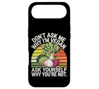 Don't Ask Me Why I'm Vegan Funny Vegetarian Quote Case for iPhone Air