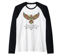 Don't Ask Permission to Fly The Wings are Yours Inspiring Raglan Baseball Tee
