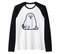 Don't Be A Clapping Seal Raglan Baseball Tee