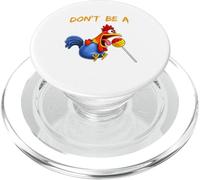 Don't Be A Cock or Sucker - Silly Rooster & Lollipop Funny PopSockets PopGrip for MagSafe