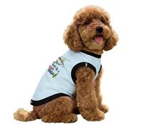 Dont Be A Dumb Bass Dog Clothes Pet Vest Ice Silk Puppy Costume Cooling Shirts for Summer Cat Small
