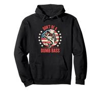 Don't Be A Dumb Bass Fishing Pullover Hoodie
