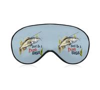 Dont Be A Dumb Bass Sleep Mask Breathable Light-Blocking Eye Masks for Men Women