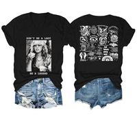 Dont Be A Lady Be A Legend T-Shirt, Funny Vintage Rock Band Unisex Print Shirt