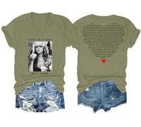 Dont Be A Lady Be A Legend Tshirt, Vintage Rock Legend V Neck T-Shirt Women Men Shirt