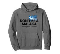 Don't Be A Malaka Medusa Greek Pullover Hoodie