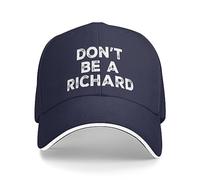Don't Be A Richard Hat Men Dad Baseball Cap Cool Hat Multi