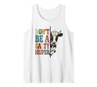 Don't Be A Salty Heifer Funny Cow Tank Top
