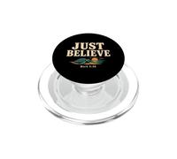 Don't Be Afraid Just Believe Mark 5:36 Sea Turtle Faith PopSockets PopGrip for MagSafe