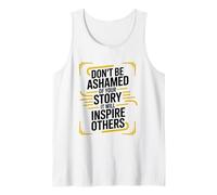 Don't be Ashamed, Sober Sobriety and Addiction Recovery Tank Top