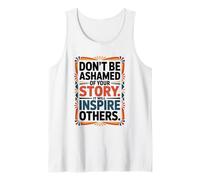 Don't be Ashamed, Sober Sobriety and Addiction Recovery Tank Top