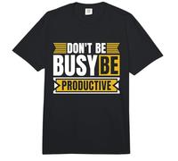 Don't Be Busy Be Productive Agile Coach Project Management Comfort Colors Adult Heavyweight T-Shirt