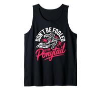 Don't Be Fooled by The Ponytail Martial Arts Girl Tank Top